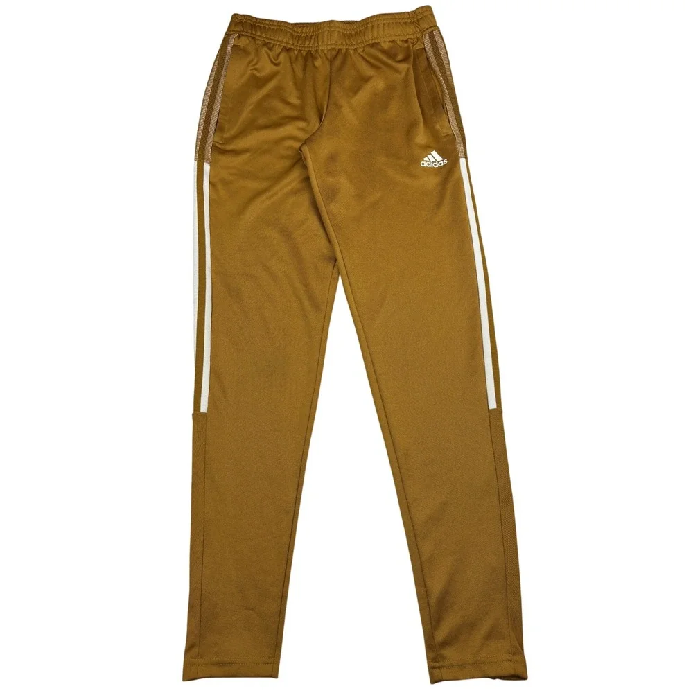 Adidas AeroReady Tiro 21 Track Pants Mens XS Olive Gold Soccer Joggers HC7720
